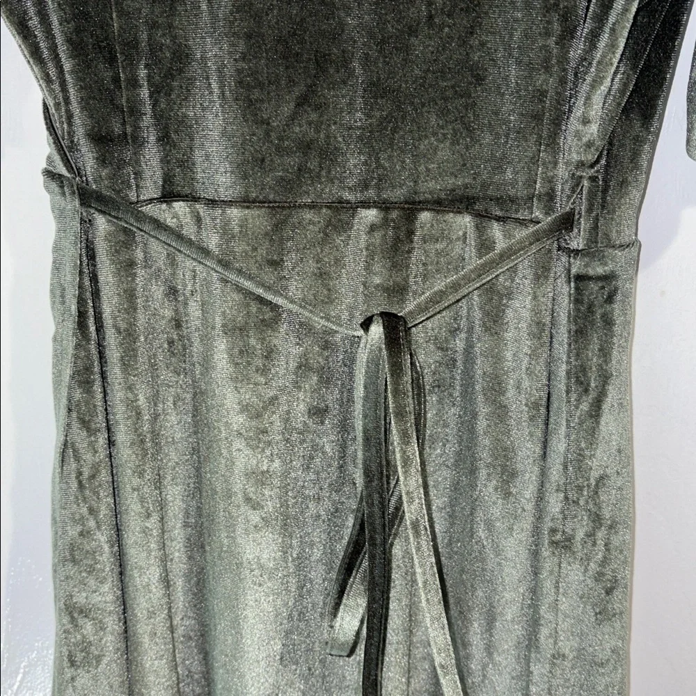 Baltic Born Olive Velvet High Low Dress. NWT. Women’s XL.